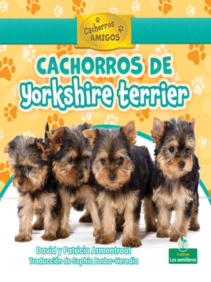 cover image of Cachorros de Yorkshire terrier